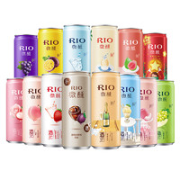 春焕新：RIO 锐澳 洋酒 预调 鸡尾酒 果酒 微醺小美好 330ml*14罐 （口味随机发货）