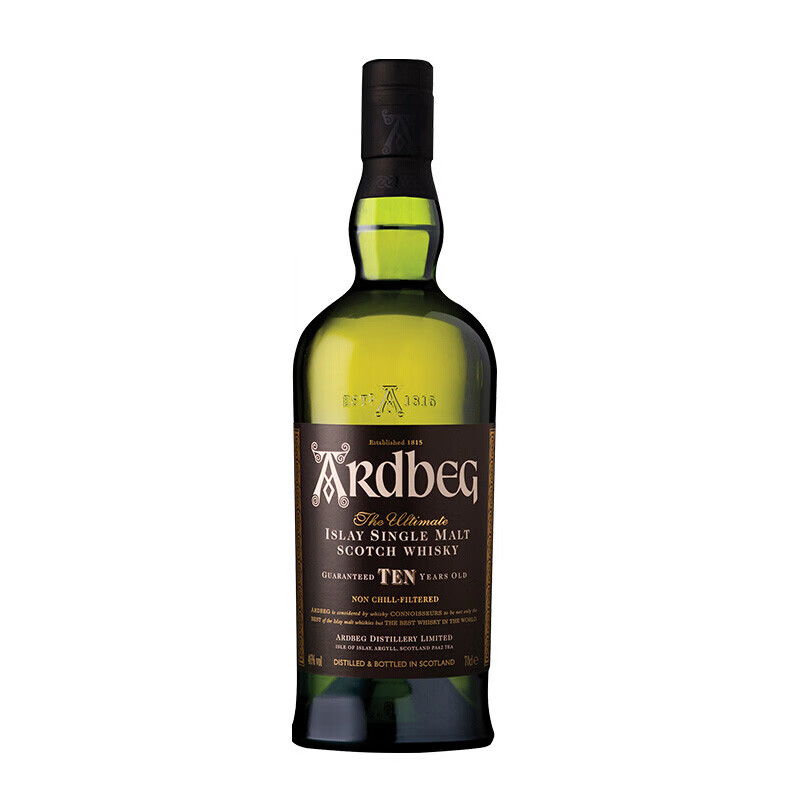 Ardbeg 雅柏 阿贝 10年 单一麦芽 苏格兰威士忌 46%vol