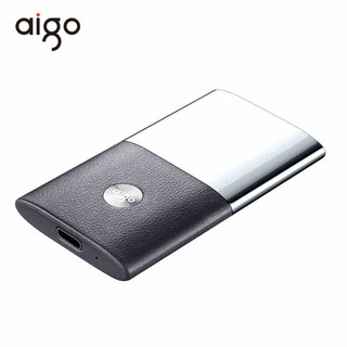 aigo 爱国者 移动固态硬盘高速Type-c3.1手机电脑两用大容量固态外置SSD硬盘