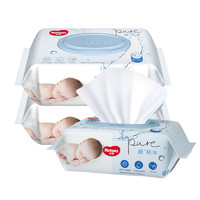 HUGGIES 好奇 纯水婴儿湿巾80抽*3包装 纯净无添加儿童湿巾