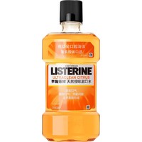 LISTERINE 李施德林 基础护理系列 天然橙味漱口水 500ml