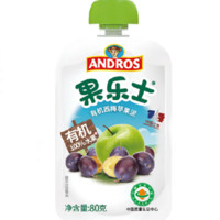 ANDROS 安德鲁 果泥 国产版 3段 西梅苹果味 80g*5袋