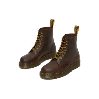 Dr.Martens 马汀博士 Fusion系列 男女款8孔马丁靴 26924207 棕色 44