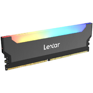 Lexar 雷克沙 DDR4 3600MHz RGB 台式机内存 灯条 黑色 16GB 8GBx2 LD4BU008G-R3600CDLH