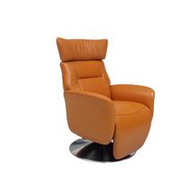 DeRUCCI 慕思 CCW1-036 皮艺沙发 单人位 橙色