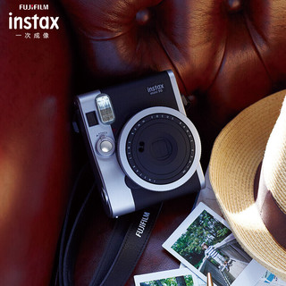 富士 INSTAX 拍立得 一次成像相机 mini90 黑色