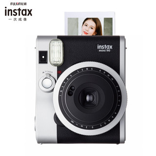 富士 INSTAX 拍立得 一次成像相机 mini90 黑色