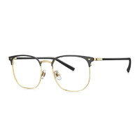 BOLON 暴龙&ZEISS 蔡司 BJ7130 黑金色合金眼镜框+视耐特系列 1.67折射率 非球面镜片