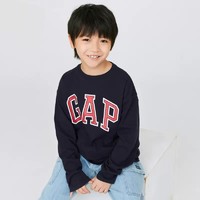 88VIP：Gap 盖璞 儿童LOGO纯棉长袖T恤