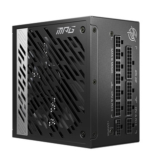 MSI 微星 MPG A1000G PCIE5 金牌（90%）全模组ATX电源 1000W