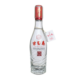 古贝春 52度 水晶白版 内部招待用酒 高度白酒 浓香型 整箱装 500ml*6瓶