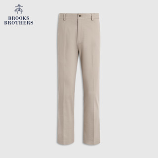 Brooks Brothers/布克兄弟男士新款复古纯色简约修身休闲裤