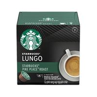 STARBUCKS 星巴克 多趣酷思 LUNGO 咖啡胶囊 派克浓黑 12颗