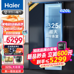 Haier 海尔 冰箱双开门620L冰箱