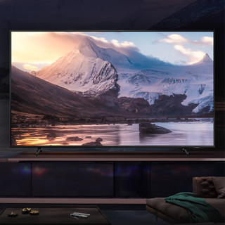 SAMSUNG 三星 Q60C 55英寸 QLED 4K超高清智能纤薄电视 2022新品