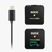 RØDE 罗德 Wireless GO II Single 无线麦克风 一拖一+Type-C转接线