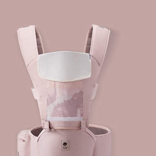 babycare BC2112012 婴儿背带腰凳 Airmesh透气升级款 珀尔里粉