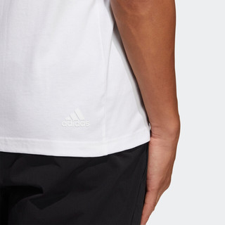 adidas阿迪达斯官方男装夏季新款运动短袖T恤HE9949 白 A/L