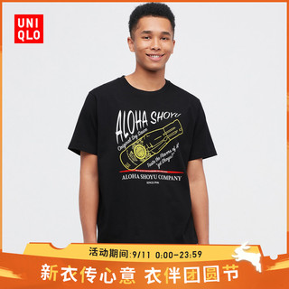 UNIQLO 优衣库 The Brands印花短袖T恤