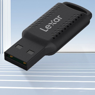 Lexar 雷克沙 V400 U盘 黑色 64GB USB-A