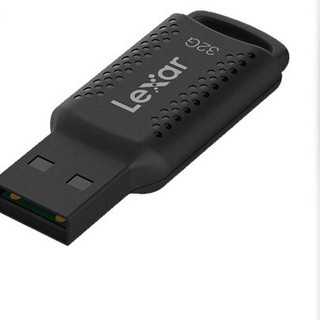 Lexar 雷克沙 V400 U盘 黑色 64GB USB-A