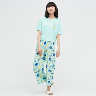 UNIQLO 优衣库 UT 女装Disney休闲套装(短袖/长裤 迪士尼家居睡衣) 452068