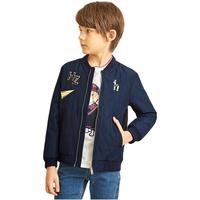 HAZZYS 哈吉斯 HZODBD34CM629 男童短外套 藏蓝 105cm