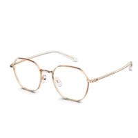 MOLSION 陌森&EYEPLAY 目戲 MJ7225 玫瑰金色合金眼镜框+1.60折射率 防蓝光镜片