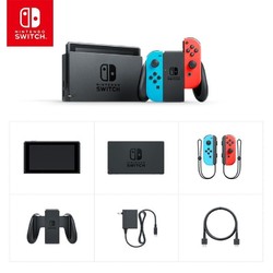 Nintendo 任天堂 Switch 国行续航增强版红蓝主机&健身环大冒险