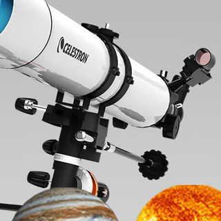 CELESTRON 星特朗 80EQpro 天文望远镜 白色 单反摄影版