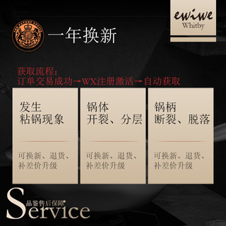 ewiwe 怡惟 浮雕陶瓷盖砂锅 2.5L