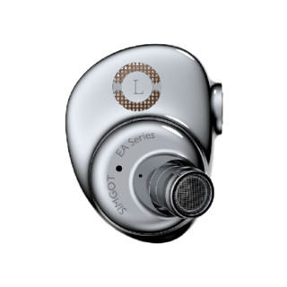 SIMGOT 兴戈 EA2000 入耳式 2.4G动圈无线耳机 镜面银