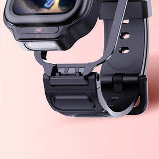 作业帮 X9 4G版 智能手表 1.6英寸 黑色表盘 黑色硅胶表带（北斗、GPS）