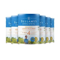 BELLAMY'S 贝拉米 澳洲贝拉米有机4段奶粉3岁以上900g*6罐正品宝宝乳粉