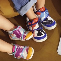 babycare 童鞋学步鞋秋款魔术贴儿童鞋防滑软底男童女宝宝鞋子