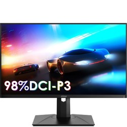 MSI 微星 PAG272URV 27英寸显示器（3840×2160、60Hz、98%DCI-P3、HDR400）