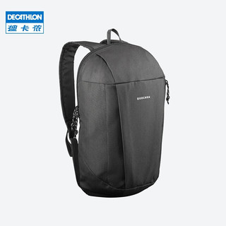 DECATHLON 迪卡侬 户外运动舒适耐磨背包 QUECHUA NH 100 2779823 10升黑色