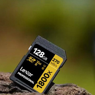 Lexar 雷克沙 1800X SD存储卡 64GB（UHS-II、V30、U3）