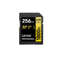 Lexar 雷克沙 1800X SD存储卡 256GB（UHS-II、V30、U3）