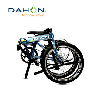 大行（DAHON） 顺丰发货40周年纪念版折叠自行车20寸8级变速成人学生单车P8经典款KBC083 40周年蓝色