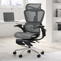 HBADA 黑白调 至尊系列 E402 人体工学电脑椅