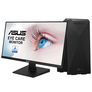 ASUS 华硕 碉堡M5 个人办公家用商用台式机电脑主机(i3-10105 8G 1T wifi win10)