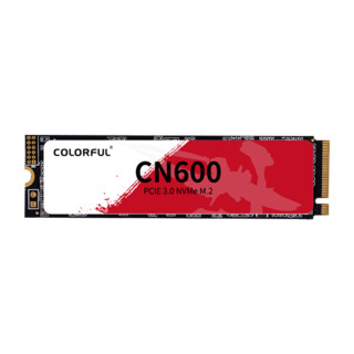 COLORFUL 七彩虹 CN600 M.2 NVMe PCIe3.0 SSD台式笔记本固态硬盘 固态硬盘M.2 nvme 国产颗粒