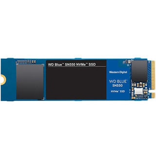 西部数据（WD） SN550蓝盘 SSD固态硬盘M.2接口（NVMe协议）2400MB/s 五年质保 1TB (WDS100T2B0C)