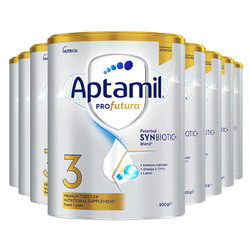 Aptamil 爱他美 白金版 幼儿配方奶粉 3段 900g*8罐
