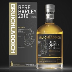 BRUICHLADDICH 布赫拉迪 古卓大麦2010年 苏格兰 单一麦芽威士忌 50%vol 500ml