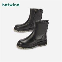 hotwind 热风 冬季新款女士时尚休闲靴H82W1412