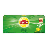 Lipton 立顿 联合利华-立顿 Lipton  茶叶 绿茶 绿茶茶包25包50g