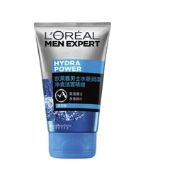 L'OREAL PARIS 巴黎欧莱雅 男士水能润泽焕亮洁面膏 100ml