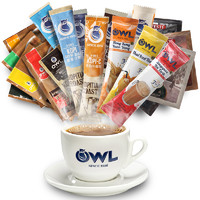 OWL 猫头鹰 咖啡速溶马来西亚进口5条装口味随机